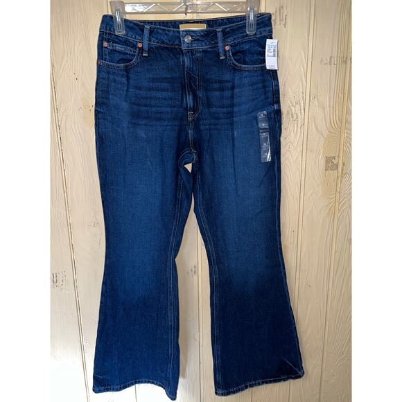 Maurices Jeans Womens 12 90's Flare High Rise Curvy Fit Retro Wide Leg Bell - Picture 2 of 7